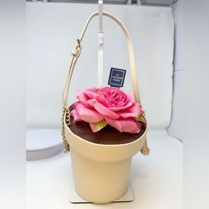 Kate Spade New York Spring Forward No Shrinking Violets Flowerpot Crossbody